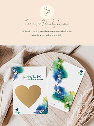 Image of Joli Coon Pregnancy announcement scratch card - You are going to be a great grandpa - Baby announcement with envelope - Dream