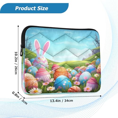 Funda para portátil con orejas de conejo 13-14 pulgadas miniatura 3