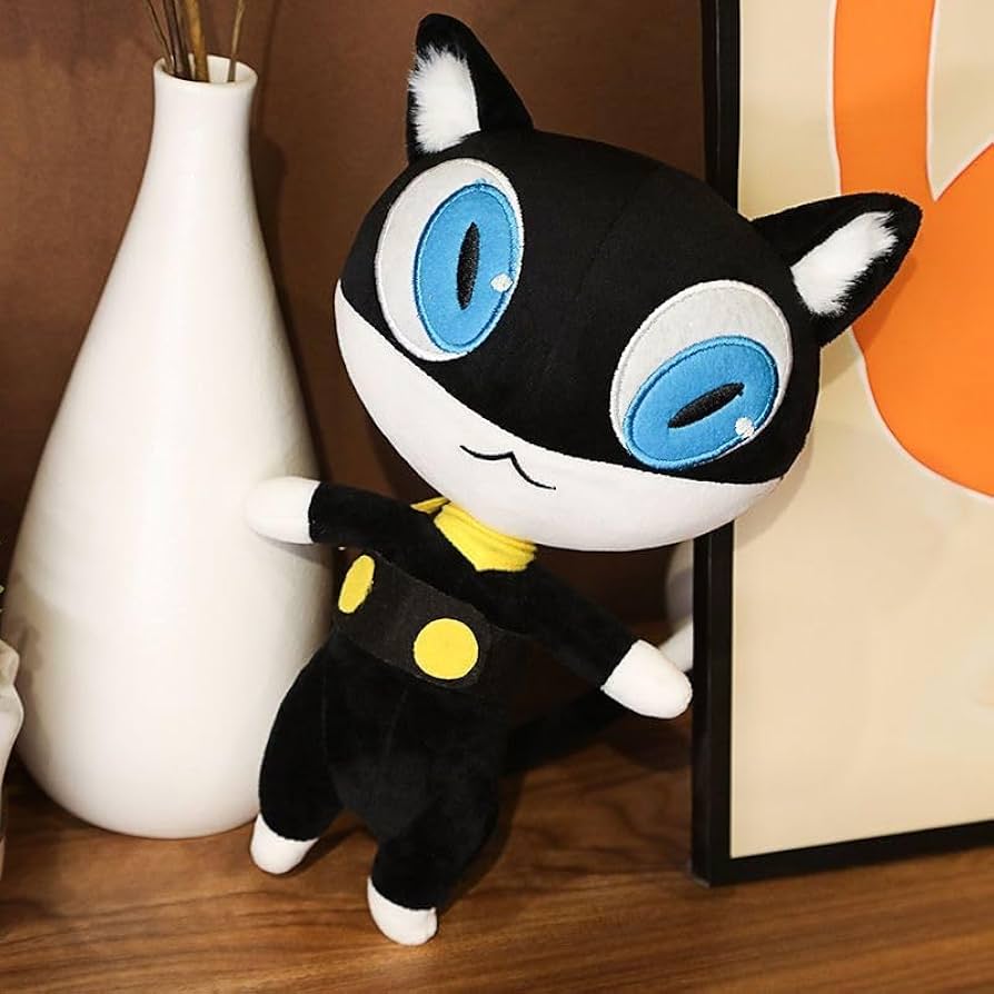 Amazon.co.jp: ペルソナ5 モルガナ ぬいぐるみ 可愛い キャラクター 猫