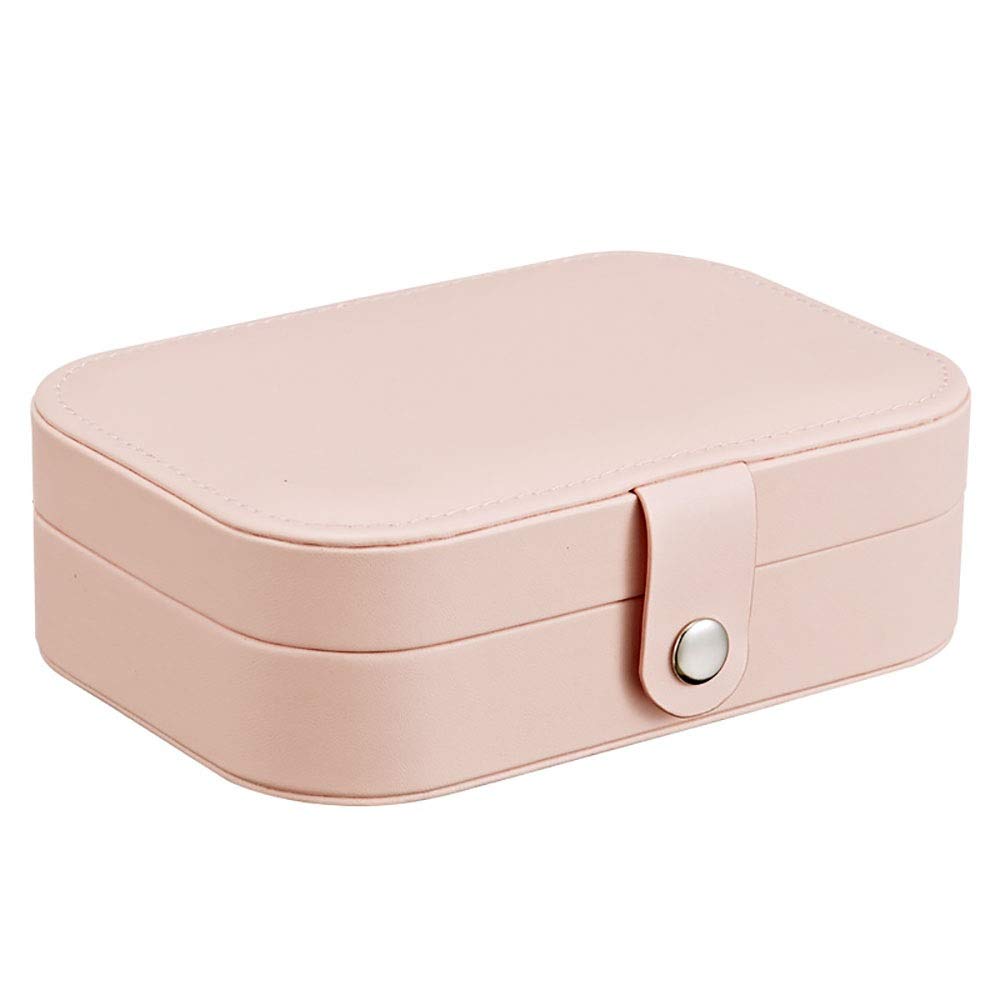 Jewelry Cosmetic Storage Boxes Women Small Jewelry Box Organizer Mini Travel Jewelry Case Girls Travel Case Jewelry Holder