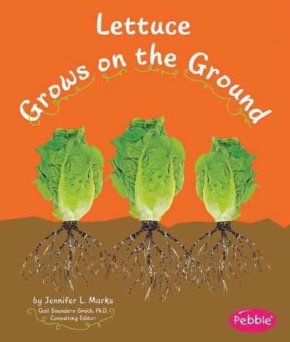 Lettuce Grows on the Ground (Pebble Books: How Fruits and