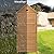 Goplus Outdoor Storage Shed Locker Wooden Hutch for Garden Yard Lawn