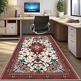 Alfombras Oficina Gaming Suelo, Alfombrilla para Silla de Oficina, Alfombra Silla Gaming, Protector Suelo Silla de Escritorio Antideslizante, Alfombra Gamer Suelo, Protección Pisos Duros 140 x 180 cm