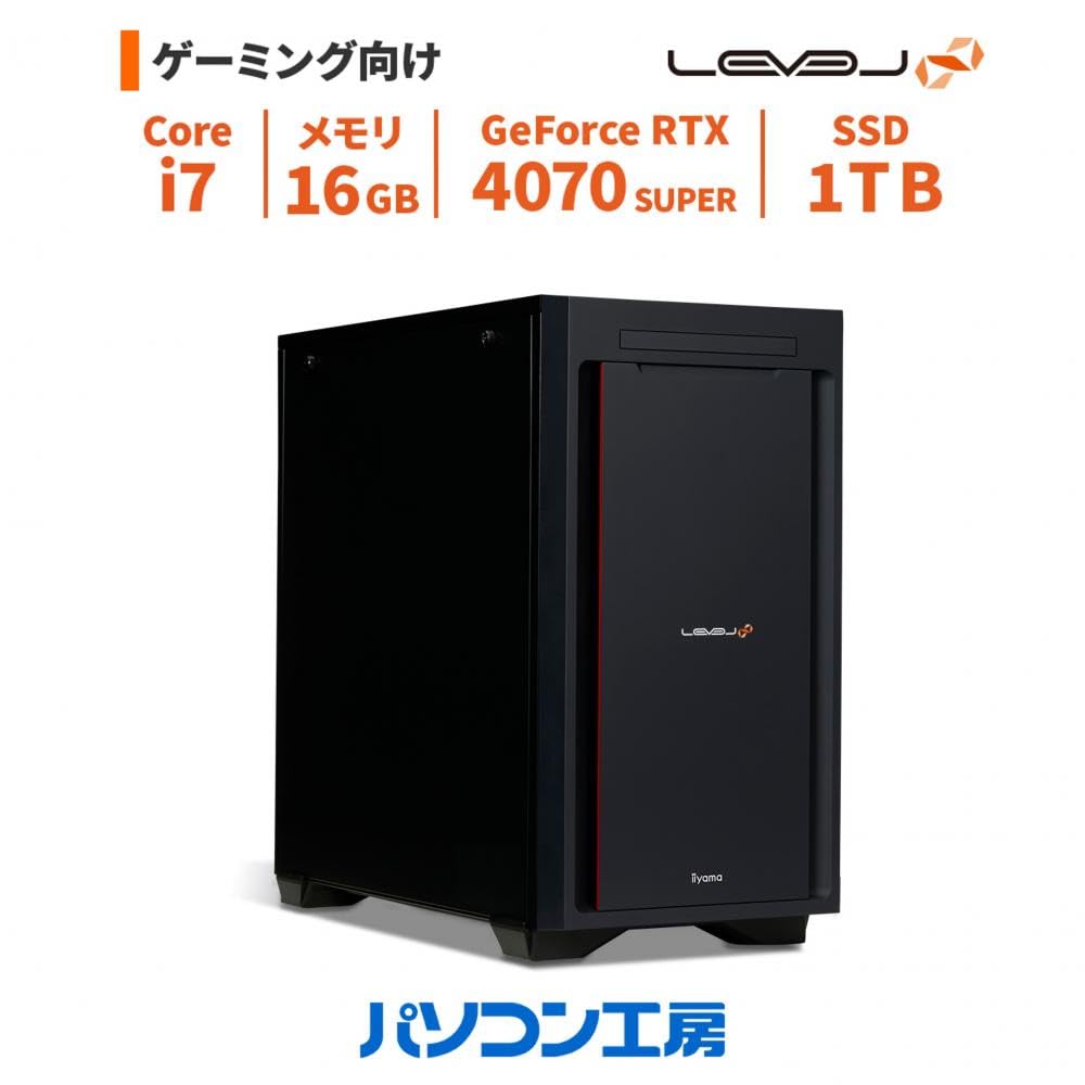 Amazon.co.jp: iiyama ゲーミングデスクトップパソコン LEVEL INFINITY 