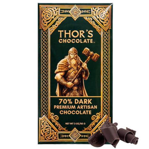 Thor's Artisan 70% Dark Chocolate Bar