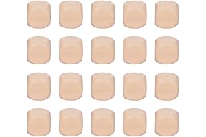 Milisten 20-Piece Wooden Dice for Crafting