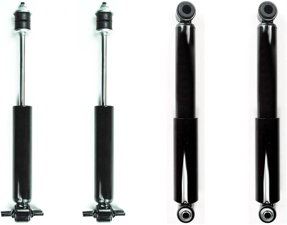 4PCS Front Rear Shock Absorber Car Shock Fits Chevrolet Corvette 1963 1964 1965 1966 1967 1968 1969 1971 1972 1973 1974 1975 1976 1977 1978 1979 1980 1981 1982 F416