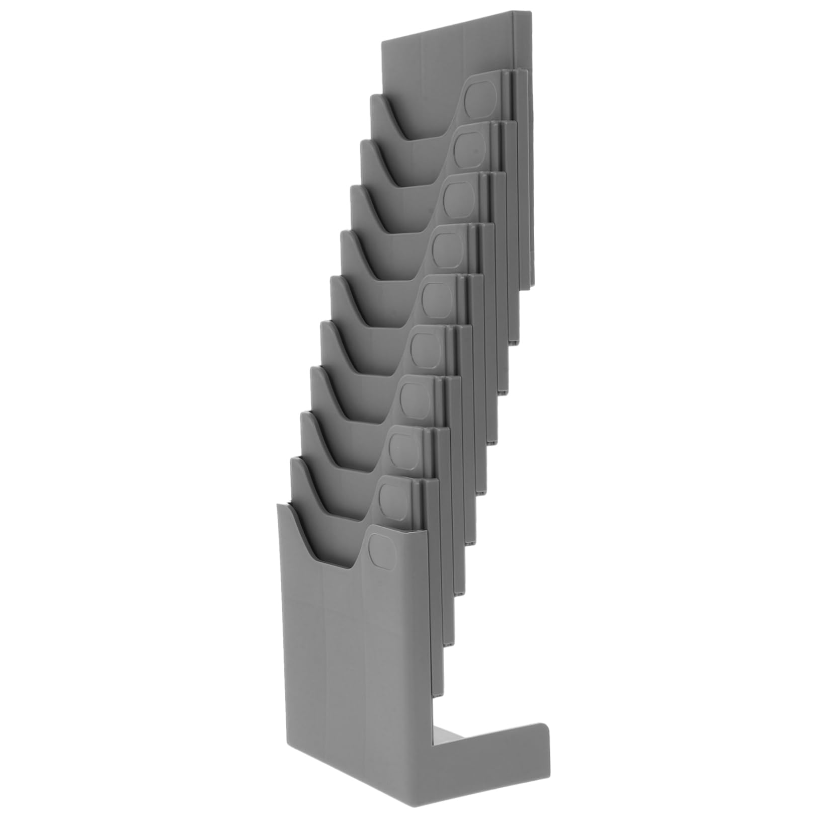 Tofficu 2piezas Soporte De Tarjetas Retráctil Para y Almacén Organizador De Tarjetas De Asistencia y Rack De Escritorio Compartimentos Diseño y