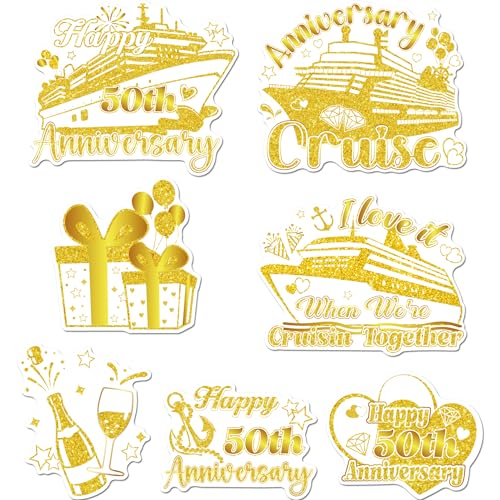 The Ultimate Guide to Swinger Cruises - What You Need to Know! 15 50th Anniversary Decorations Cruise Door Magnets, 7 Pcs Gold Happ...