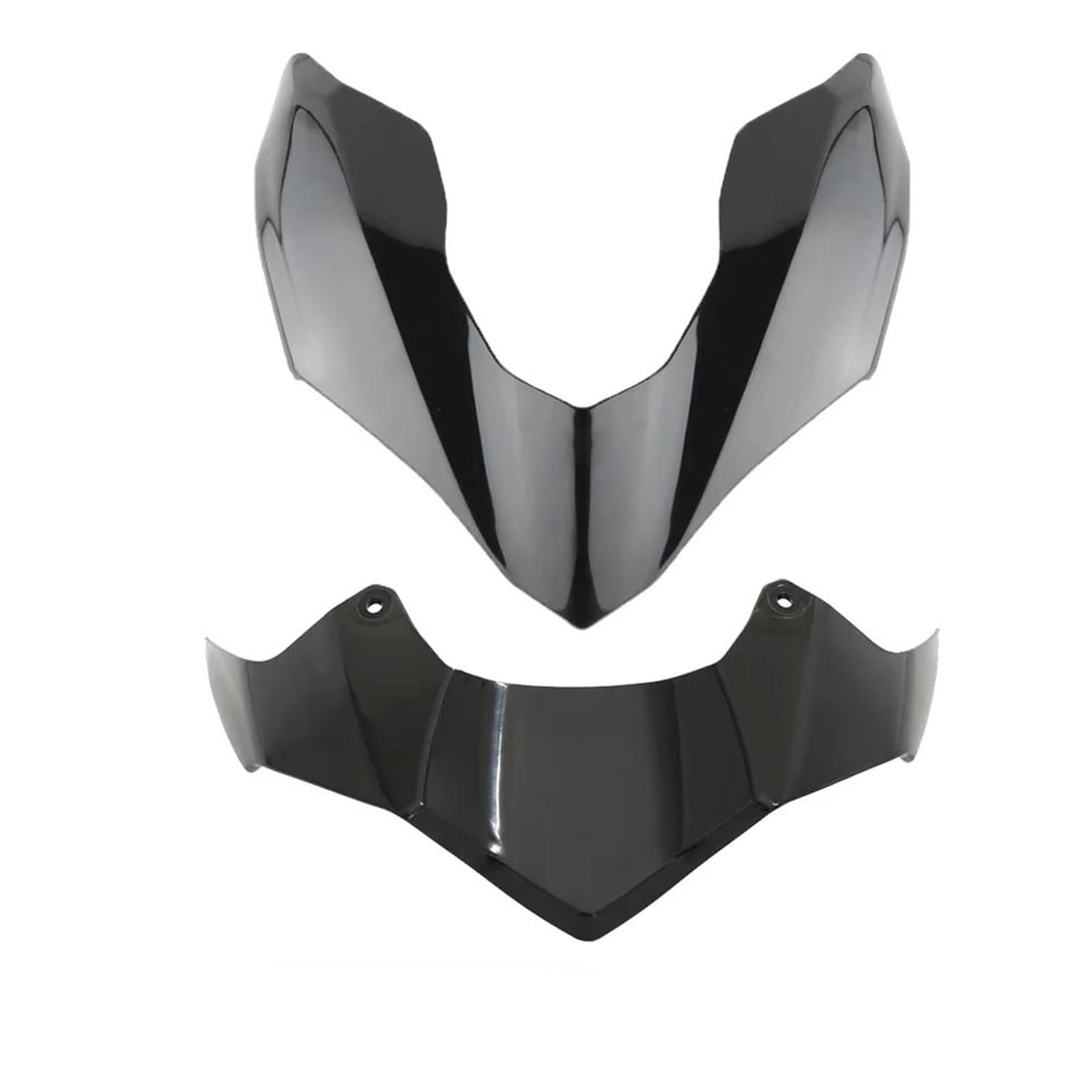 Spoiler Anteriore In ABS Effetto Carbonio Per Kawasaki Z900 / ZR900 2017-2019 – Copertura Faro E Carena Moto