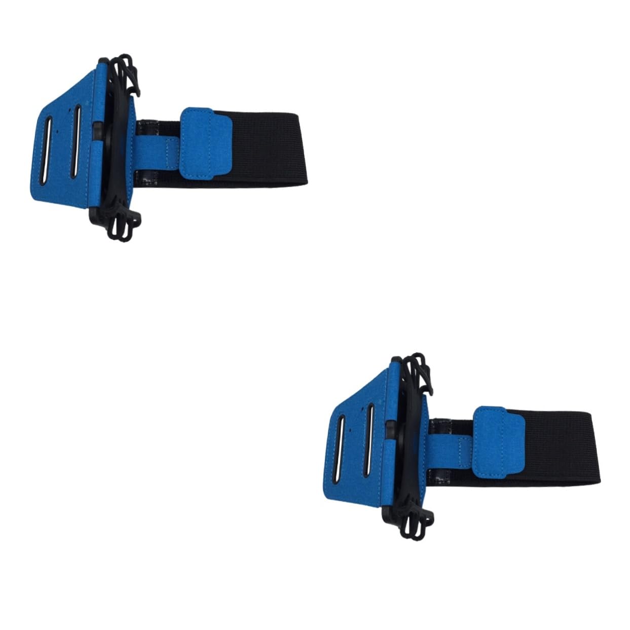 Gatuida 2pezzi Supporto Per Smartphone Da Braccio Con Rotazione Gradi Adatto Per Attività Sportive All Aperto Colore Blu Accesso Facile Porta Di Ricarica e Cuffie Compatibile Con Tutti