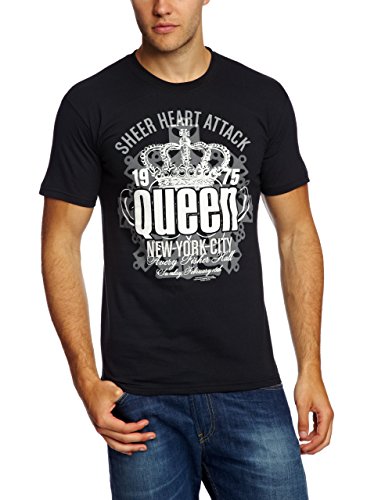 Bravado - T-shirt Homme Queen - Sheer Heart Attack - Noir - Noir - X-Large