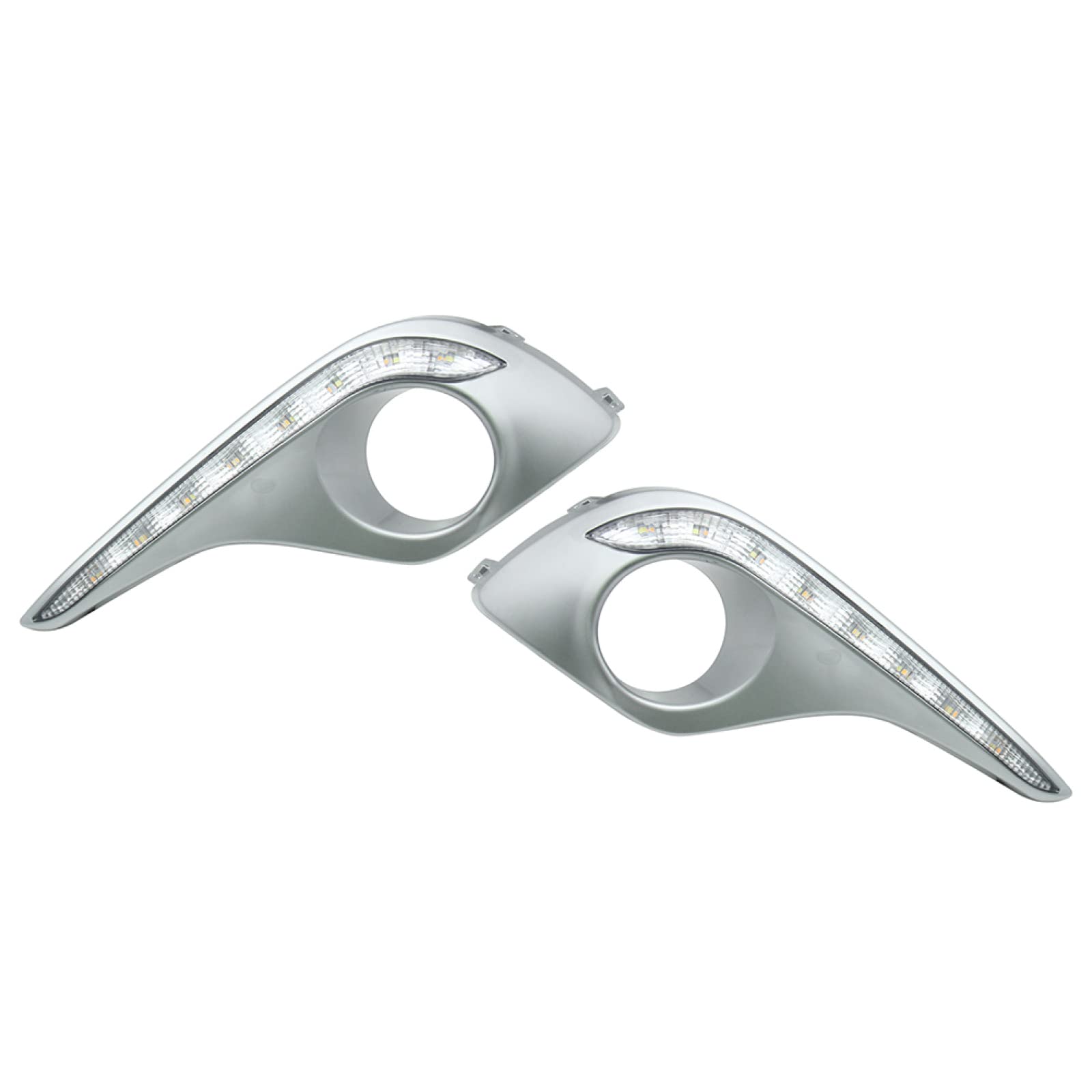 1Pair DRL Indicatori di direzione Luci di marcia diurna, per Toyota Highlander 2012 2013