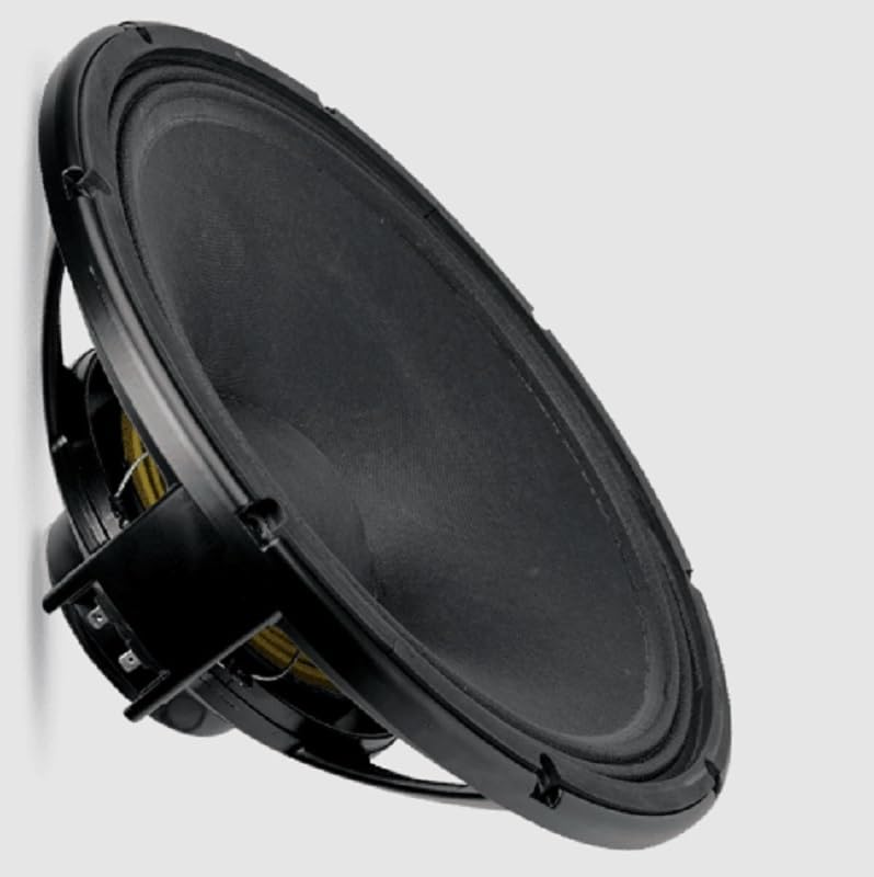 RCF MB15N351 15-inch Mid Bass Woofer 650 Watts Rms 1300 Watts Peak 3.5-inch Inside | Outside Copper Voice Coil Dual Forced Air Vent 8-Ohm