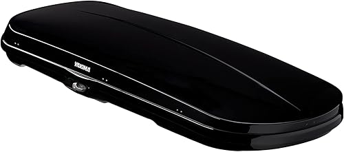 Yakima GrandTour Lo - Caja de carga aerodinámica de bajo perfil con par extraíble, escotilla optimizada y piso aplanado para automóviles y vagones