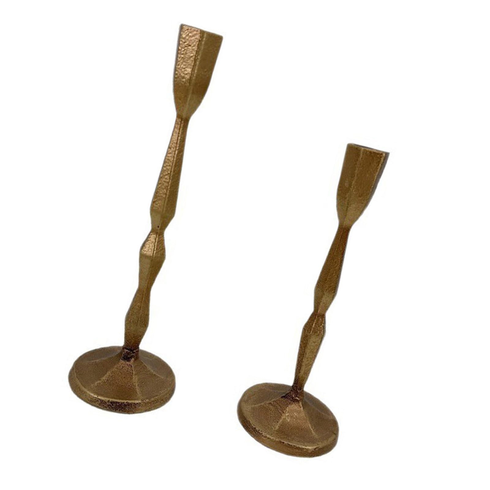 Btgghytr Tapered Holders Decorative Stands Iron Black Candlestick Holders Table Decoration for Wedding Home Decors Candlestick