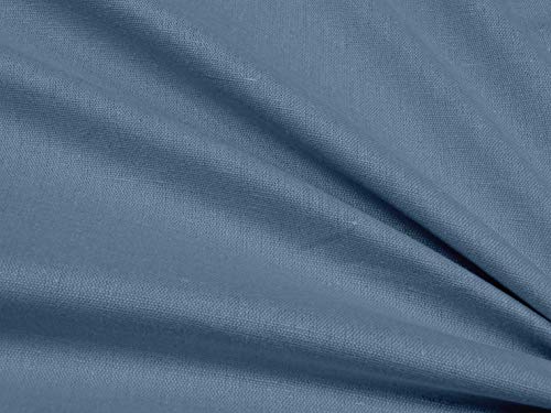 Luxurious Dusty Blue Cotton Flex Fabric for DIY Clothing and Quilting - 40 Inch Wide, Perfect for Every Craft Project 8 Luxurious Dusty Blue Cotton Flex Fabric for DIY Clothing and Quilting - 40 Inch Wide, Perfect for Every Craft Project - Image 7