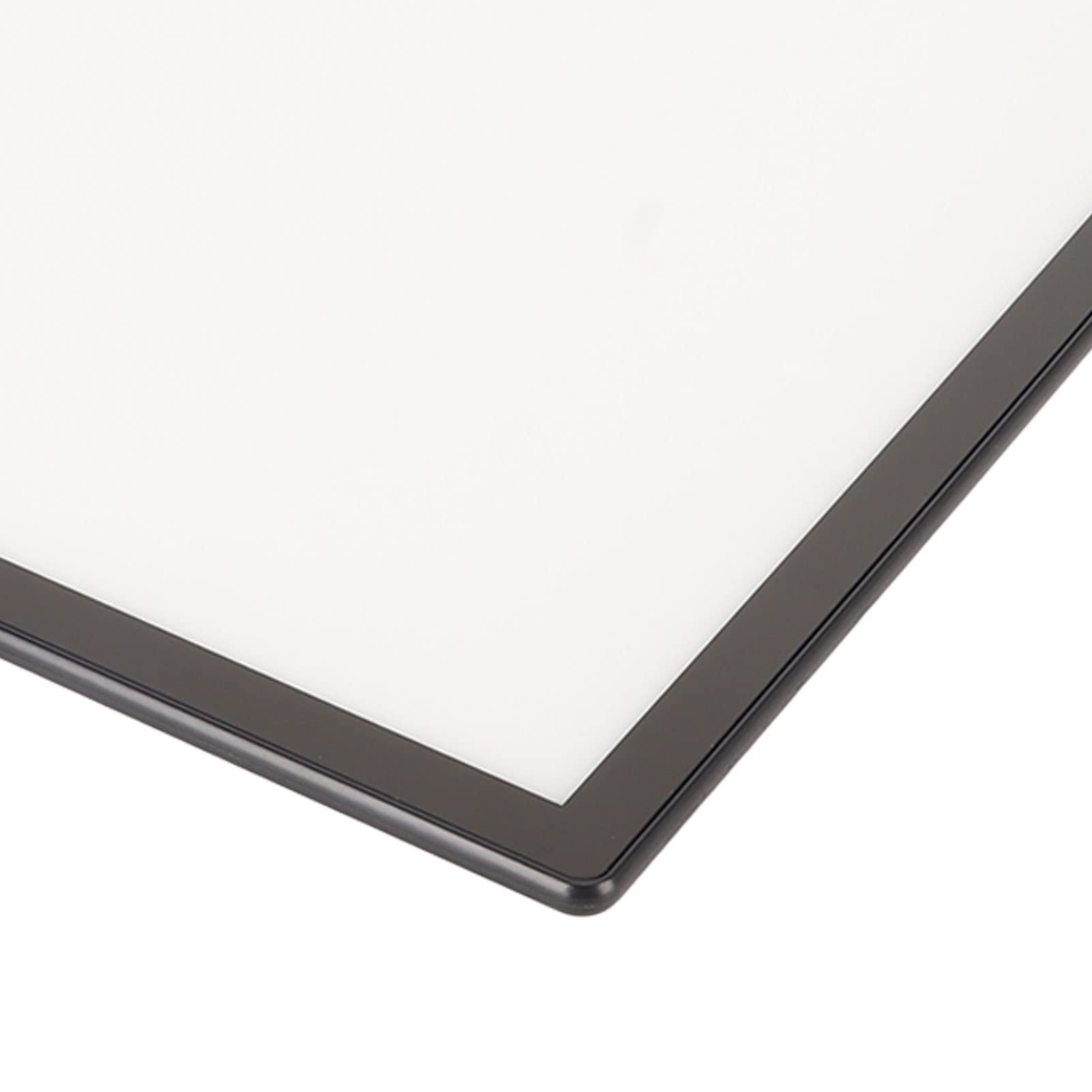 Hamwesh Light Box A3 do śledzenia, Bezstopniowe Przyciemnianie Pad świetlny LED 12000 K Ultra Cienka Tablica świetlna Zasilana Przez USB z 2 Klipsami do Rysowania, Szkicowania, Animacji Diamentowe