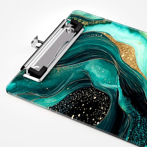 Image of Small Plastic Clipboard 6 x 9 in, Standard A5 Size Fashion Clip Board
