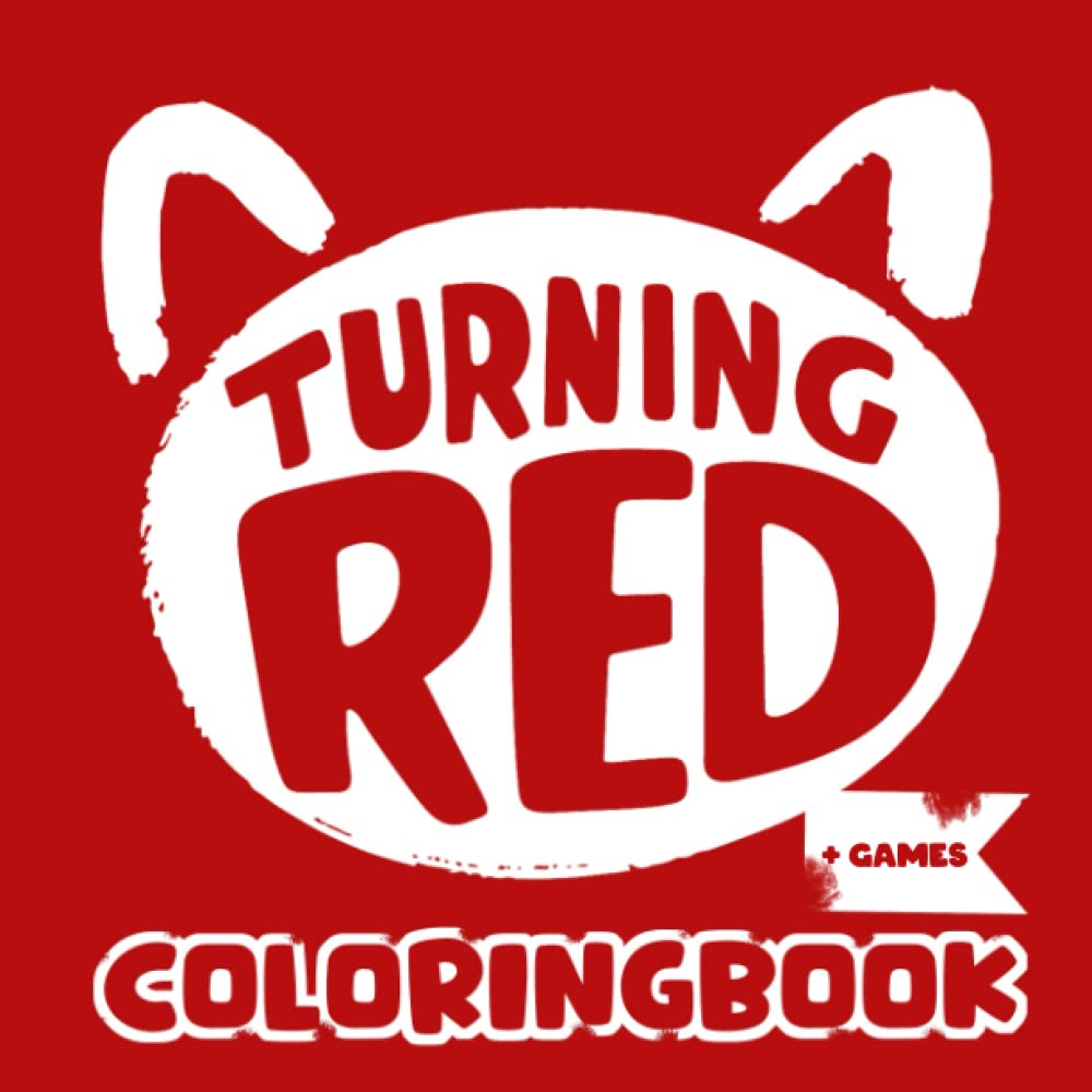 Buy Turning Red Coloring Book With Puzzles Coloring Book With Games buy-turning-red-coloring-book-with-puzzles-coloring-book-with-games