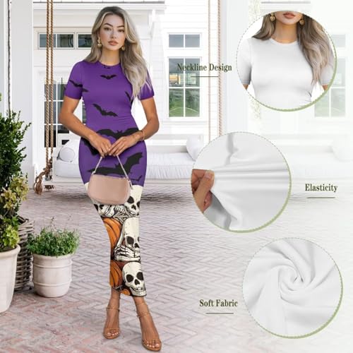 Image of Womens Short Sleeve Jamaican Flag Midi Bodycon Dress