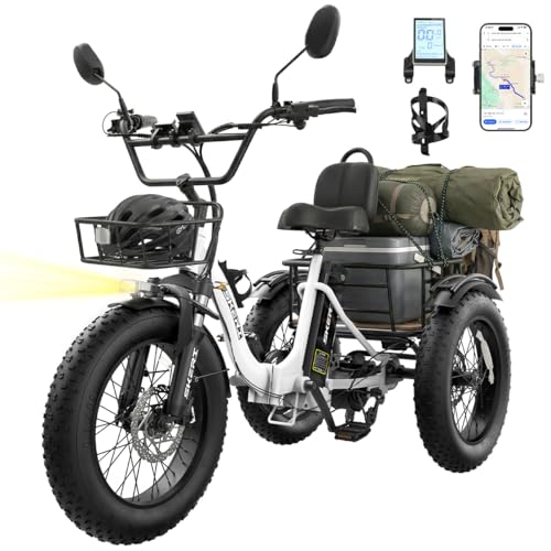 Skeri Electric Tricycle for Adults, 750W(Peak...