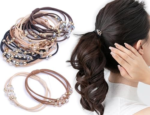 Amazon | BIANHUAN ヘアゴム 大人 おしゃれ 9点 セット 髪ゴム 黒 