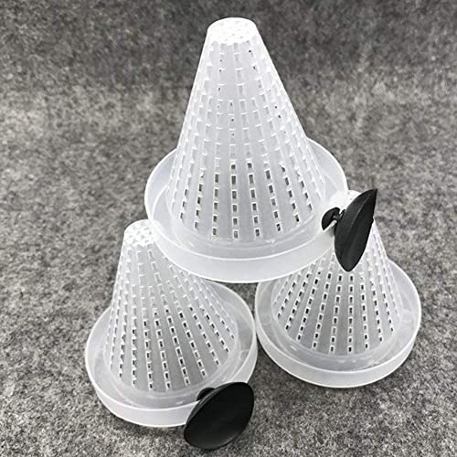 Anlrion 3 pz mangiatoie per acquario dispenser di