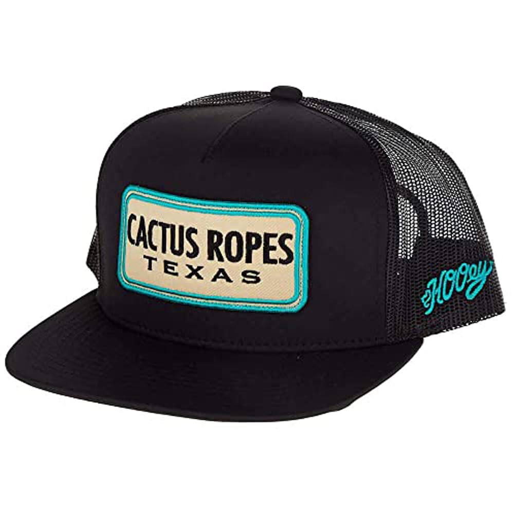 HOOEYCactus Ropes Adjustable Snapback Trucker Mesh Back Hat