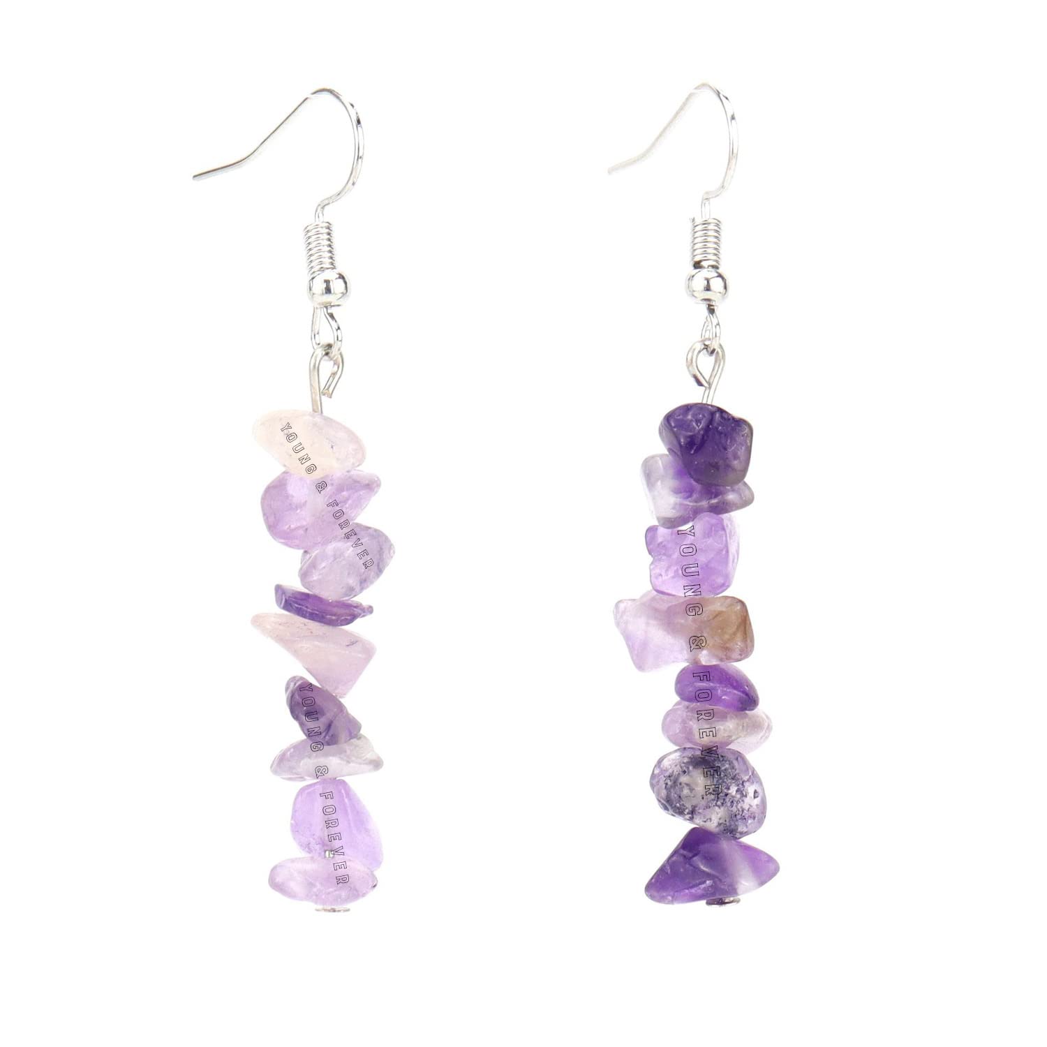 See full amazon price history chart for Young & Forever Gift AAA Quality Amethyst Earrings for Women Natural Tumbled Stone Dangle Earrings for Women Girls Colorful Crystal Dangle Drop Hook Chakra Healing Gemstone Chip Set Young & Forever Gift AAA Quality Amethyst Earrings for Women Natural Tumbled Stone Dangle Earrings for Women Girls Colorful Crystal Dangle Drop Hook Chakra Healing Gemstone Chip Set (B09XMTWXZZ) Amazon Price History, Amazon Price Tracker