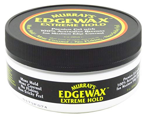 Murrays Edgewax Gel 4 Ounce Jar Extreme Hold (120ml) (3 Pack)