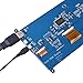 Longruner 7 Inch Capacitive Touch Screen TFT LCD Display HDMI Module 1024 x 600 for Raspberry Pi 3 2 Model B and RPI 1 B+ A BB Black PC Various Systems