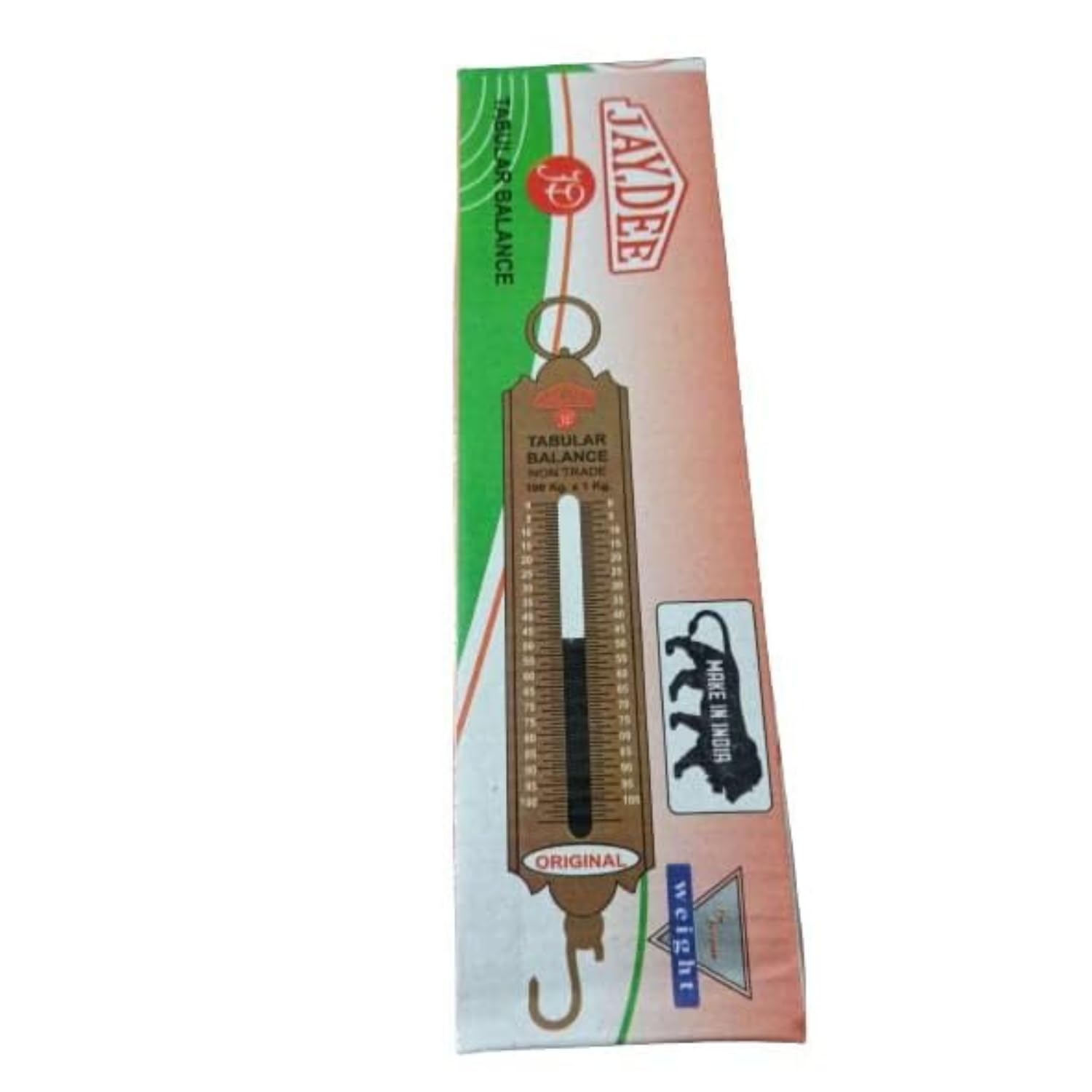 Atipriya 100 Kg SS body heavy Portable Handy Pocket Spring Balance Luggage Weighing Scale and Hook(JAYDEE)-image-4