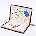 YXYOL Tableau Tactique De Hockey sur Glace,Tableau D'EntraîNement des EntraîNeurs,Dossier Tactique Portable Pliable De Type Fermeture à GlissièRe,avec Stylo Marqueur Gomme Aimant PièCes D'éChecs