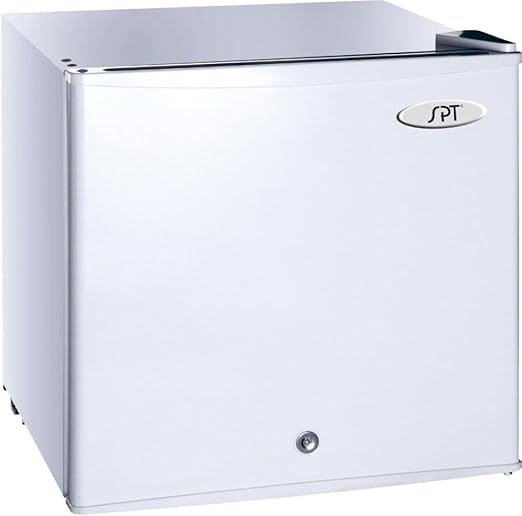 SPT UF-114W Upright Freezer, White, 1.1 Cubic Feet