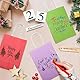 GIFTSAY 30pcs Papier Party Taschen 10 Farben Geschenk Taschen kleine bunte Papier-Geschenk-Taschen mit Griffen für Party Supplies