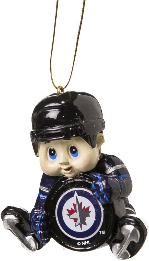 Winnipeg Jets Lil Fan Ornaments (Set of 2)