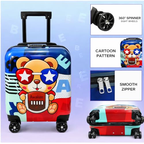 Image of HappileTrolley Bag School Bag