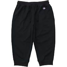Champion Men's Fleece Lined One Point Logo Cropped Pants Men's Sports Training C8-ZS201Z