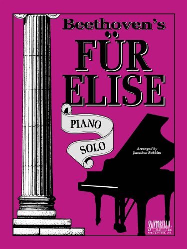 Fur Elise - Piano Solo Original by Jonathon Robbins (1997-01-01)      Sheet music
