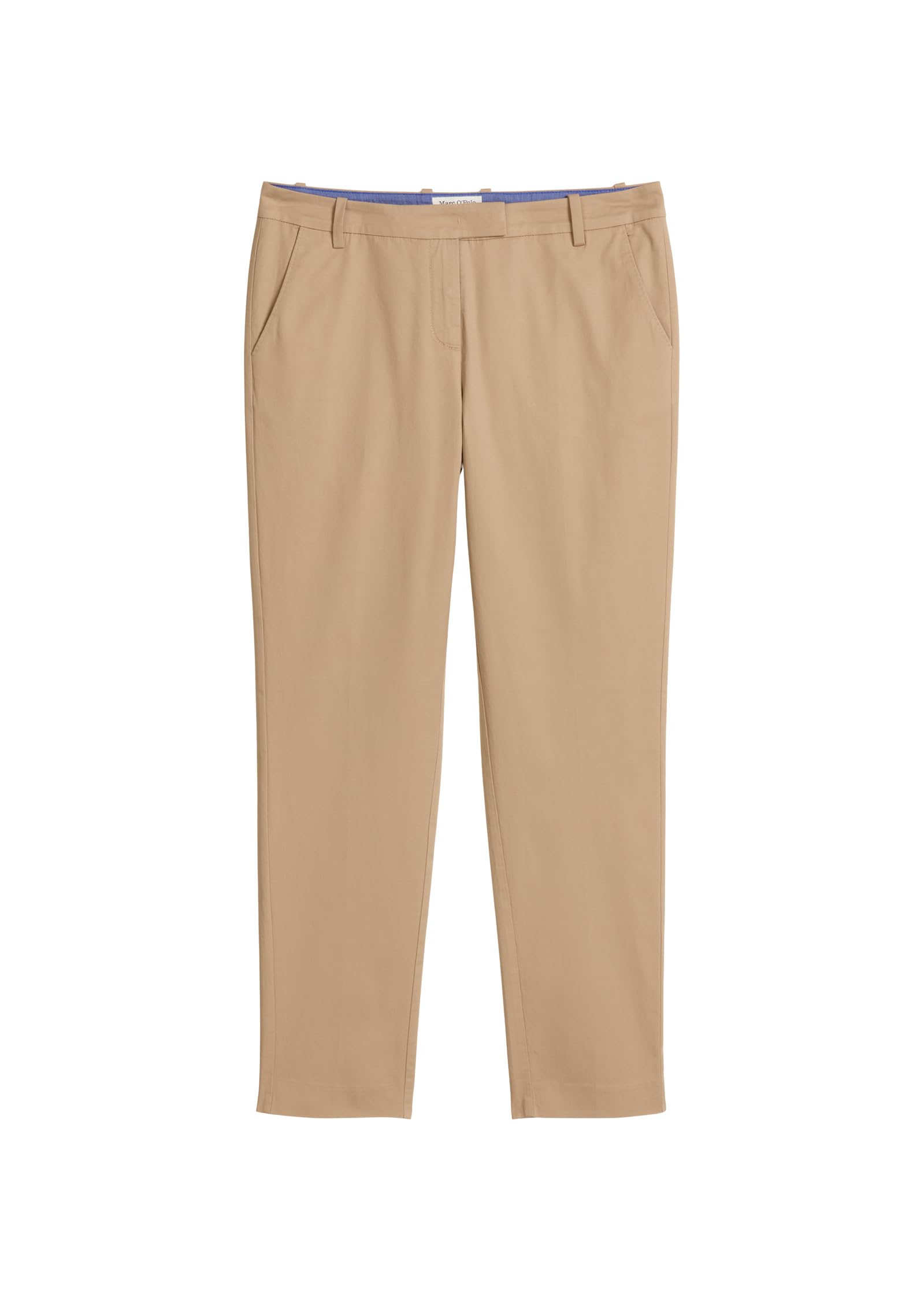 Marc OߴPolo Damen Chinohose mit Stretch-Anteil Slim Fit, Beige (Tall Teak), 38