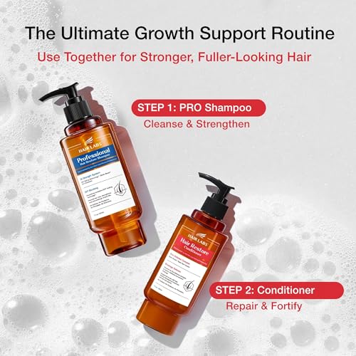 Image of Hair Labs Hair Conditioner for Dry Damaged Hair, Keratin & Biotin Conditioner for Men and Women, Sulfate Free Deep Moisturizing Conditioner for Breakage, Frizz & Thinning Hair, 7 Fl Oz