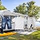 Wäscheleine Camping, Tragbare Reisewäscheleine, Outdoor Wäscheleine Ausziehbar mit 12 Stück Bunte Klammern für Drinnen und Draußen, Balkon, Camping im Freien