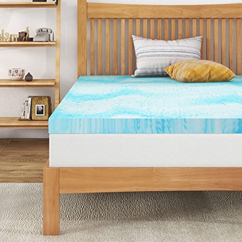Iululu ILL-MT-3T 3 Inch Gel Memory Foam Mattress Topper Twin Size thumb #5