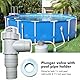 Kimuwote Wartungshahn/Absperrhahn für Pools mit 32mm Schlauchanschluss,2 Stück Aktualisierte Version Pool Schlauchadapter,Pool Wartungs zubehör mit 4X Schlauchklemmen - Absperrhahn funktioniert gut