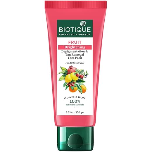 Biotique Fruit Brightening Face Pack 100gm