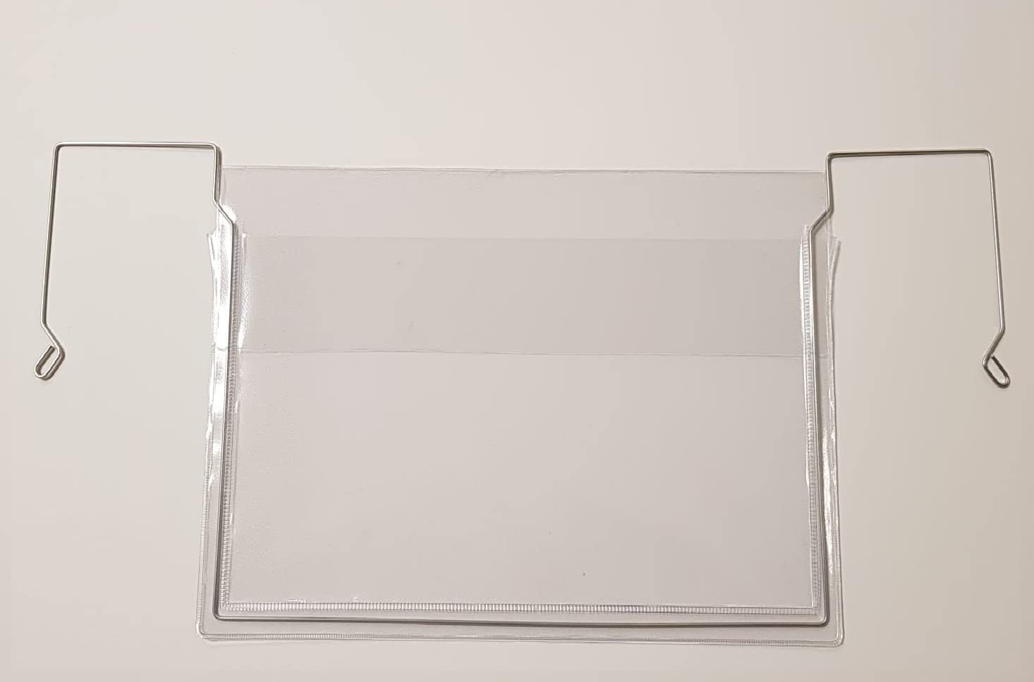 50x A5 Drahtbügeltasche mit Klappe für Gitterbox & Regal
