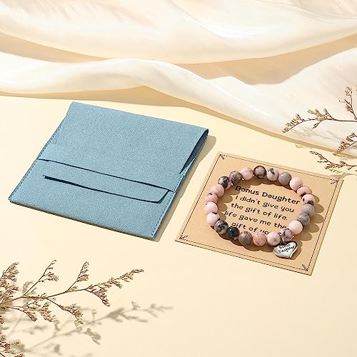 MIXJOY-Inspirational-Gifts-for-Women-Heart-Charm-Pink-Elastic-Beads-Bracelet-Positive-Affirmations-Get-Well-Soon-Gifts