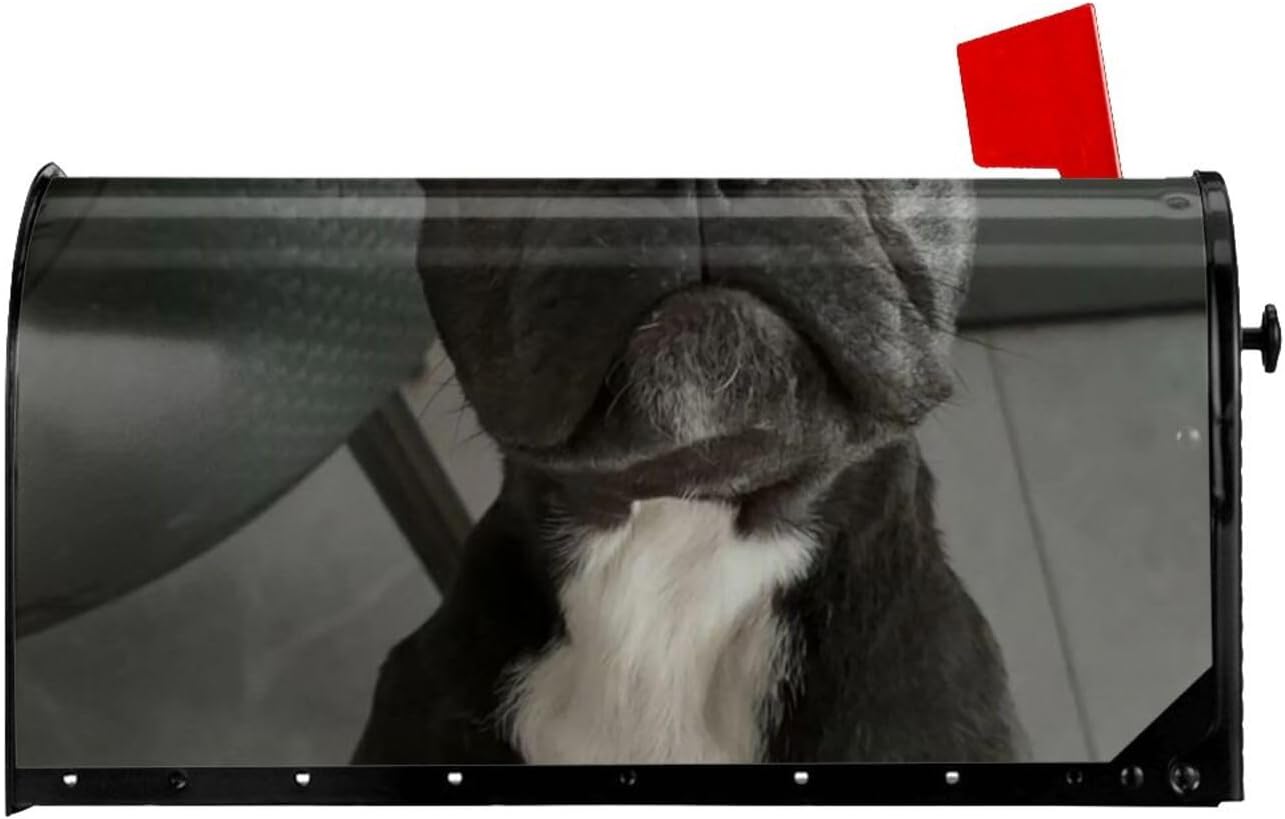 Mailbox Cover Mailbox Wraps Post Letter Box Cover Dog Mailbox Post Cover for Garden Yard Decor 25.5x21 in, White, B54N5H4JHGHI