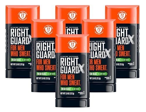 Right Guard Xtreme Defense Fresh Blast Sólido 76 ml Pack 6 miniatura 1